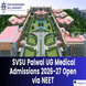 SVSU Palwal UG Medical Admissions 2026-27 Open via NEET; Apply Now @svsu.ac.in